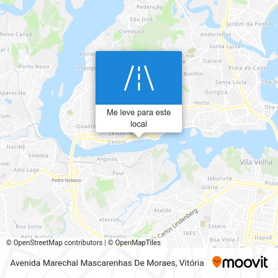Avenida Marechal Mascarenhas De Moraes mapa