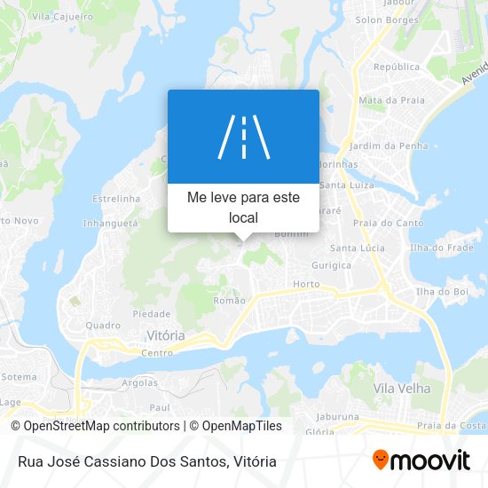 Rua José Cassiano Dos Santos mapa