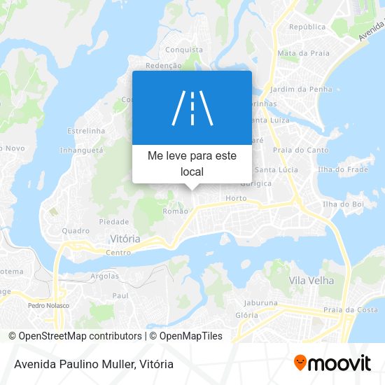 Avenida Paulino Muller mapa