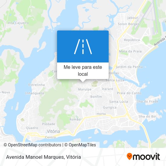 Avenida Manoel Marques mapa