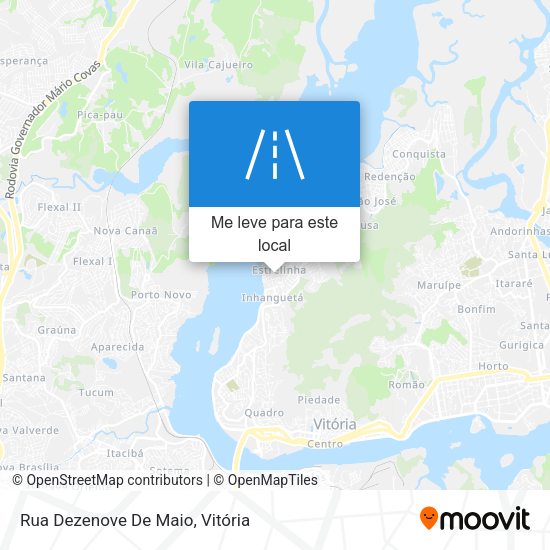 Rua Dezenove De Maio mapa