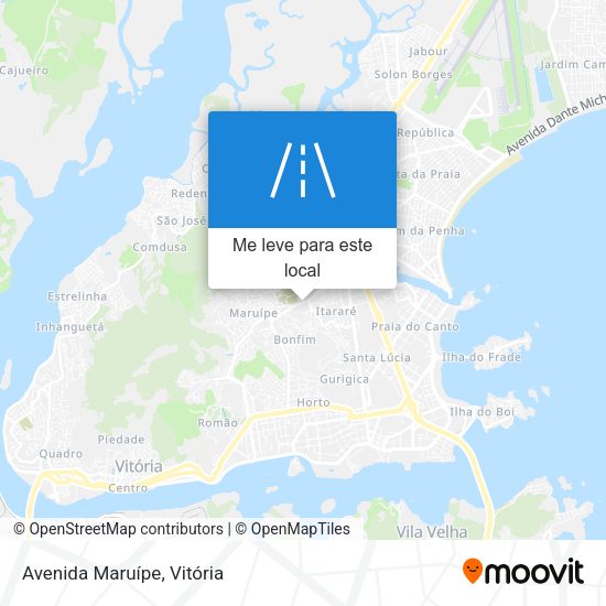 Avenida Maruípe mapa