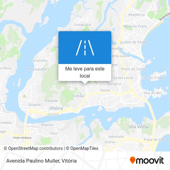 Avenida Paulino Muller mapa