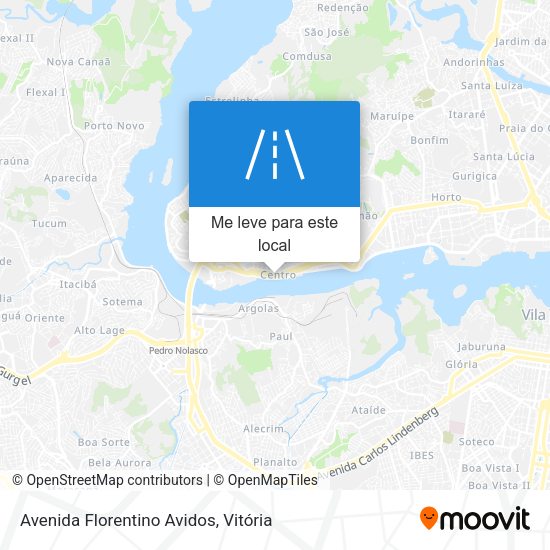 Avenida Florentino Avidos mapa