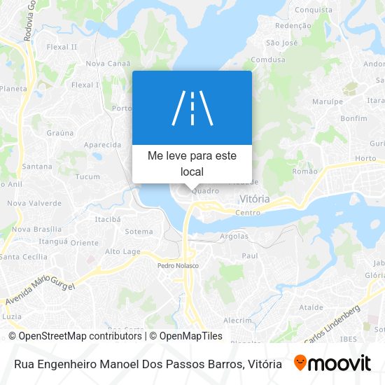 Rua Engenheiro Manoel Dos Passos Barros mapa