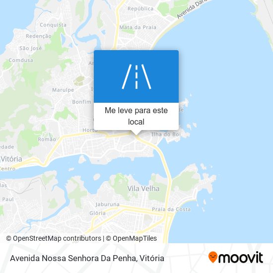 Avenida Nossa Senhora Da Penha mapa