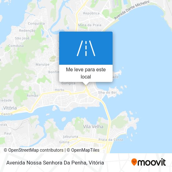 Avenida Nossa Senhora Da Penha mapa