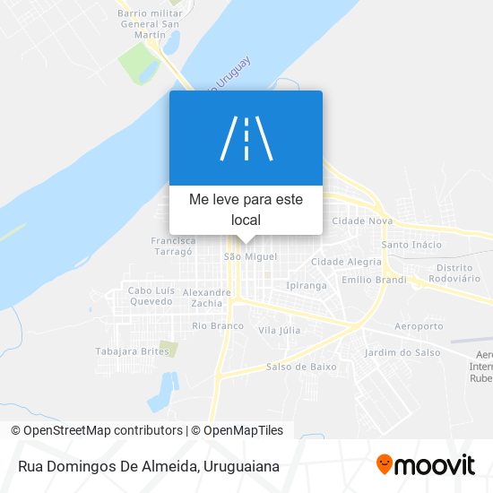 Rua Domingos De Almeida mapa