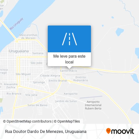 Rua Doutor Dardo De Menezes mapa