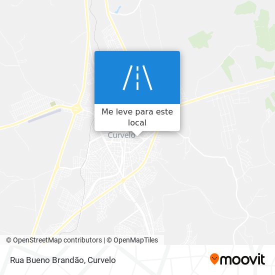 Rua Bueno Brandão mapa