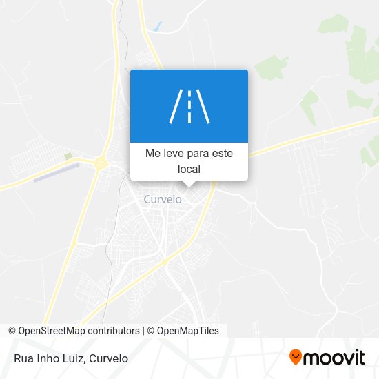 Rua Inho Luiz mapa