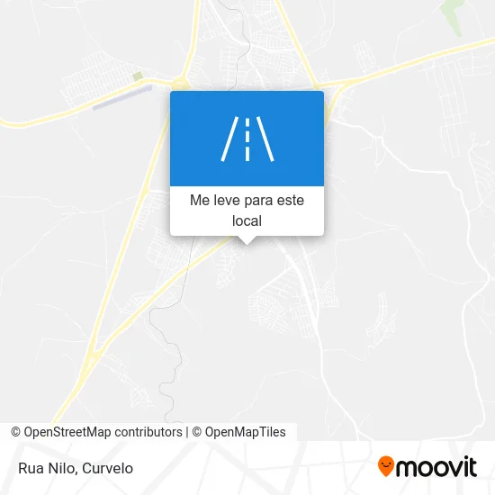 Rua Nilo mapa