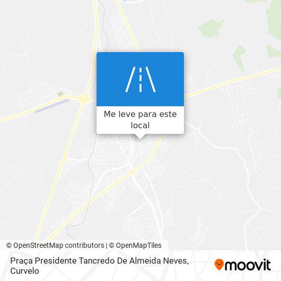 Praça Presidente Tancredo De Almeida Neves mapa