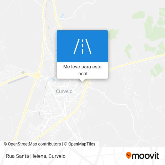 Rua Santa Helena mapa