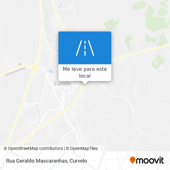 Rua Geraldo Mascarenhas mapa