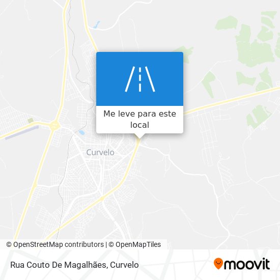 Rua Couto De Magalhães mapa