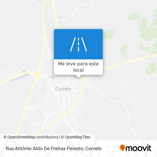 Rua Antônio Aldo De Freitas Peixoto mapa