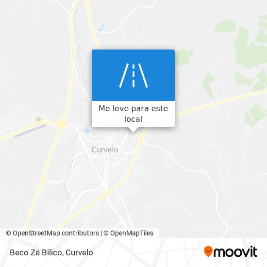 Beco Zé Bilico mapa