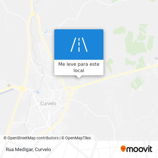 Rua Medigar mapa