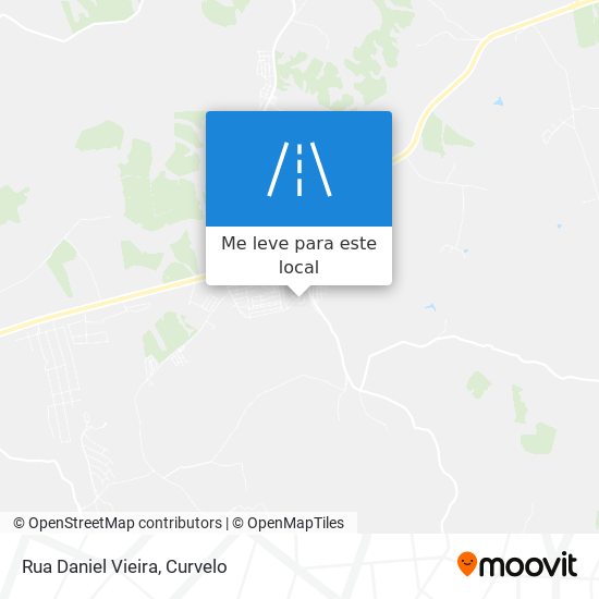 Rua Daniel Vieira mapa