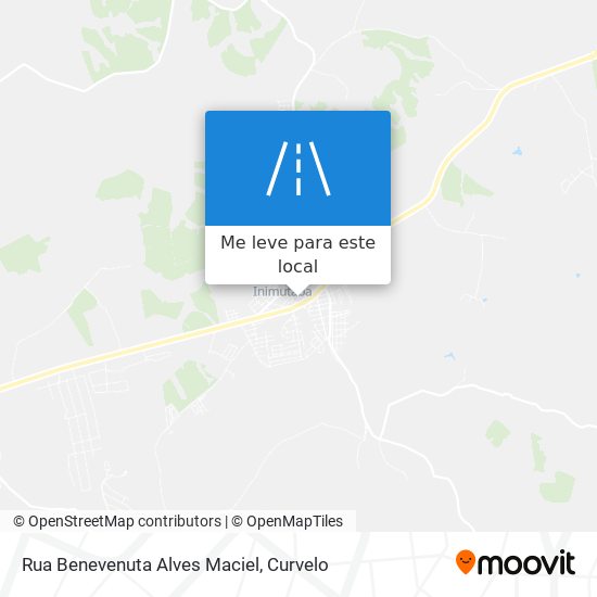 Rua Benevenuta Alves Maciel mapa