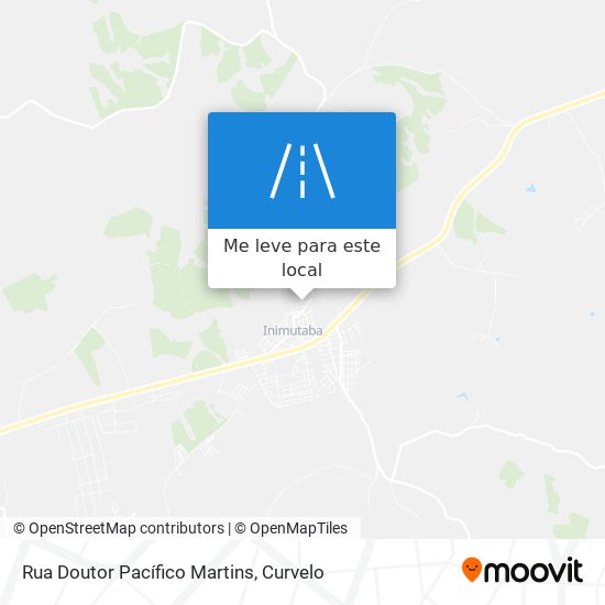 Rua Doutor Pacífico Martins mapa