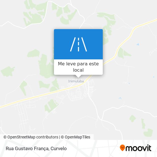 Rua Gustavo França mapa