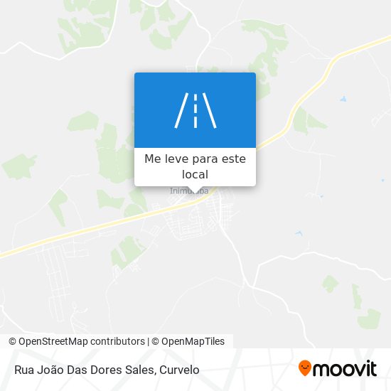 Rua João Das Dores Sales mapa