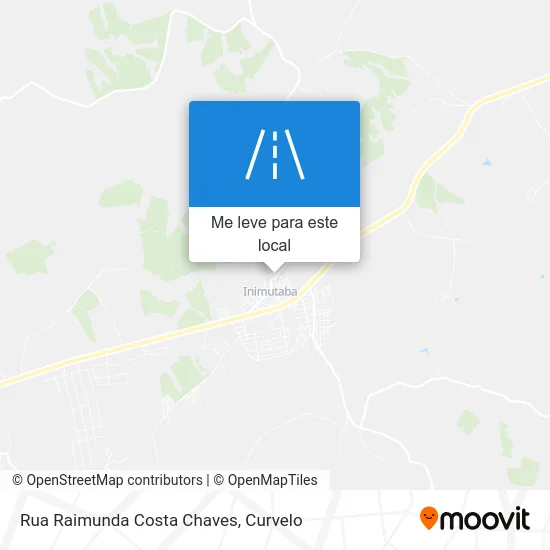 Rua Raimunda Costa Chaves mapa