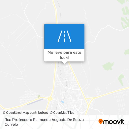 Rua Professora Raimunda Augusta De Souza mapa