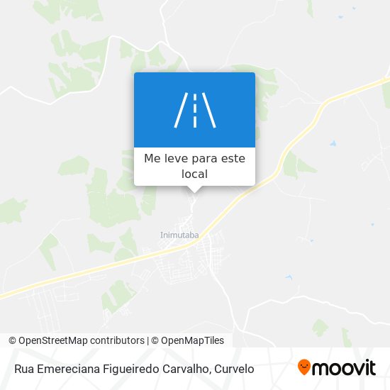 Rua Emereciana Figueiredo Carvalho mapa