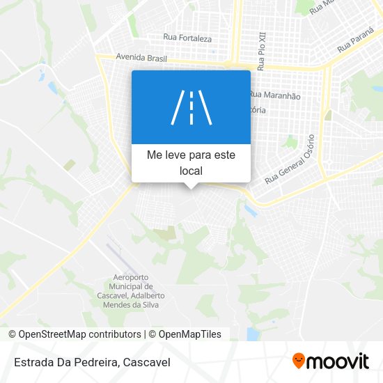 Estrada Da Pedreira mapa