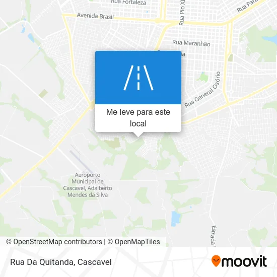 Rua Da Quitanda mapa
