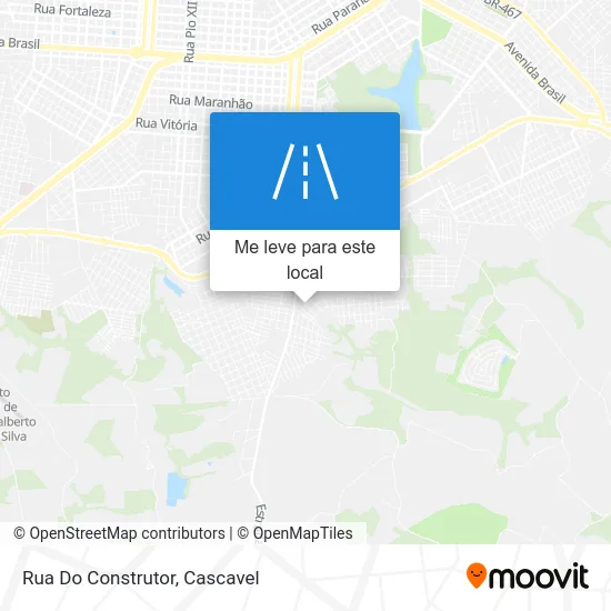 Rua Do Construtor mapa
