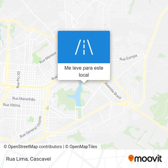 Rua Lima mapa