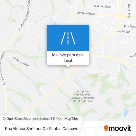 Rua Nossa Senhora Da Penha mapa
