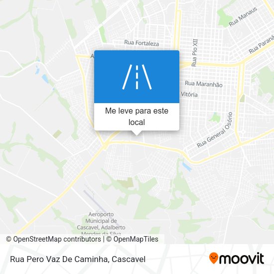 Rua Pero Vaz De Caminha mapa