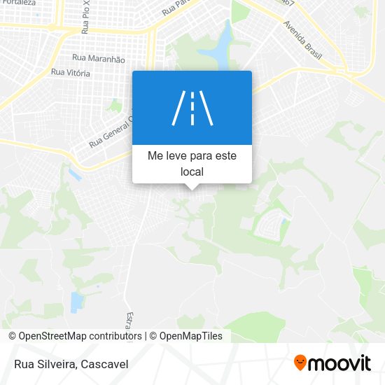 Rua Silveira mapa