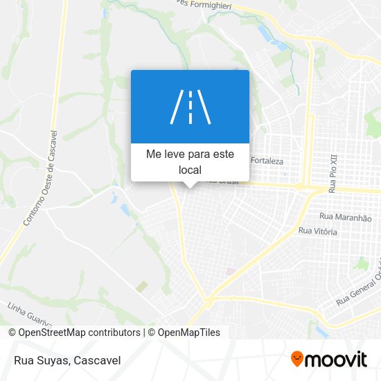 Rua Suyas mapa