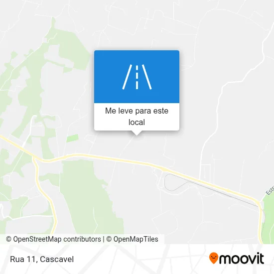 Rua 11 mapa
