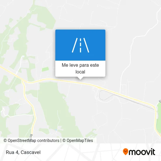 Rua 4 mapa