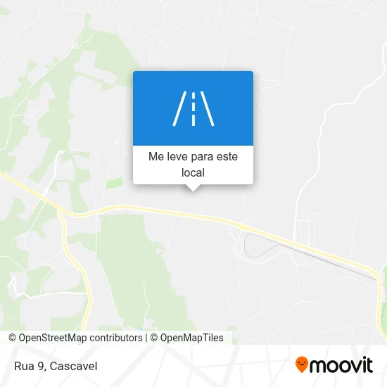 Rua 9 mapa