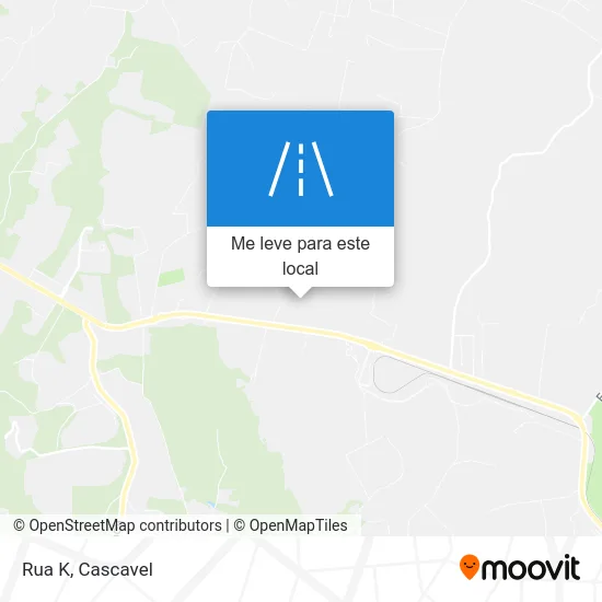 Rua K mapa