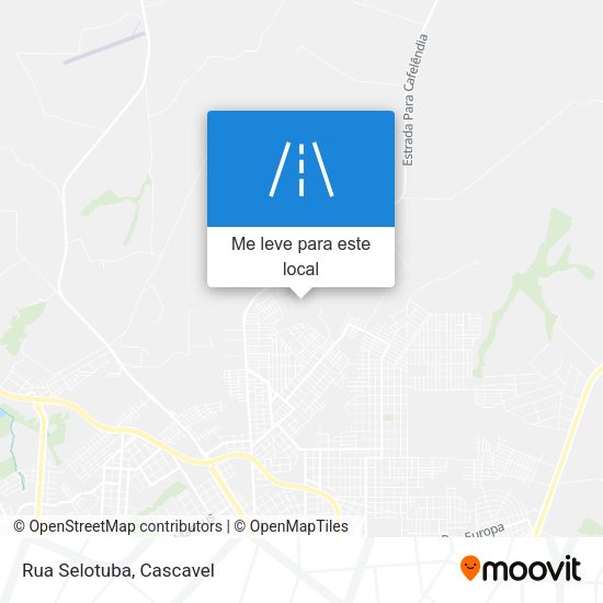 Rua Selotuba mapa