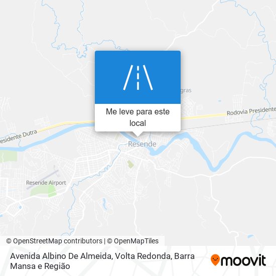 Avenida Albino De Almeida mapa