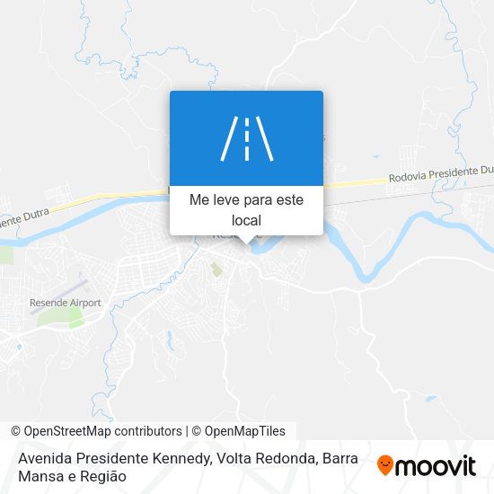 Avenida Presidente Kennedy mapa