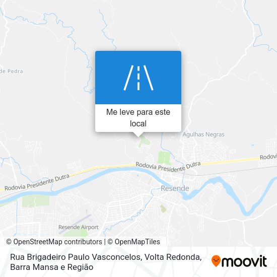 Rua Brigadeiro Paulo Vasconcelos mapa