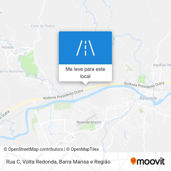 Rua C mapa