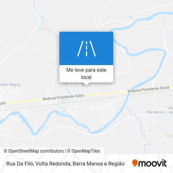 Rua Da Filó mapa