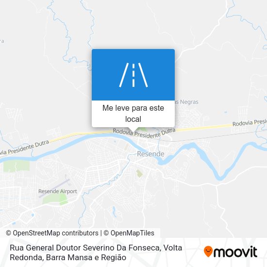 Rua General Doutor Severino Da Fonseca mapa